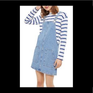 topshop jean dress